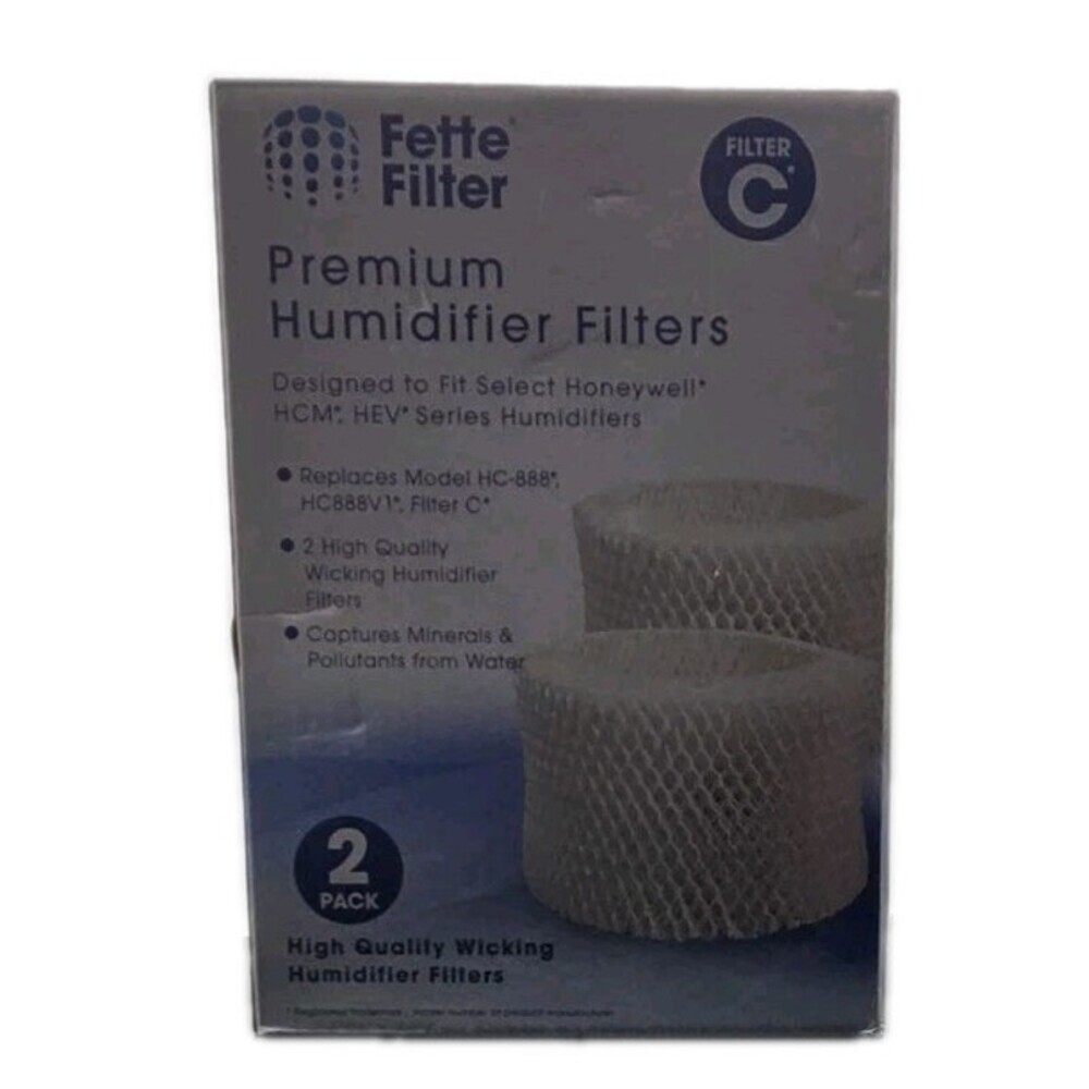 Fette Filter E* Humidifier Filter Honeywell HCM HEV Model HC14V1/ FF1037 2 Pack